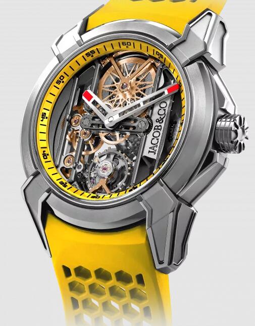 Jacob & Co EPIC X TITANIUM YELLOW EX110.20.AA.AD.ABRUA Replica watch